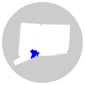 Map of New Haven